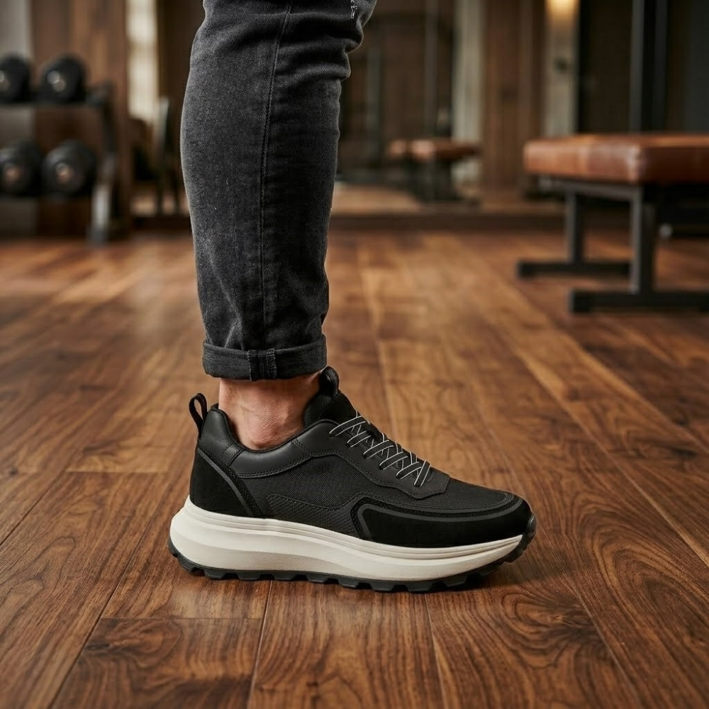 2028 Nubuk Hakiki Deri Erkek Sneakers Eva