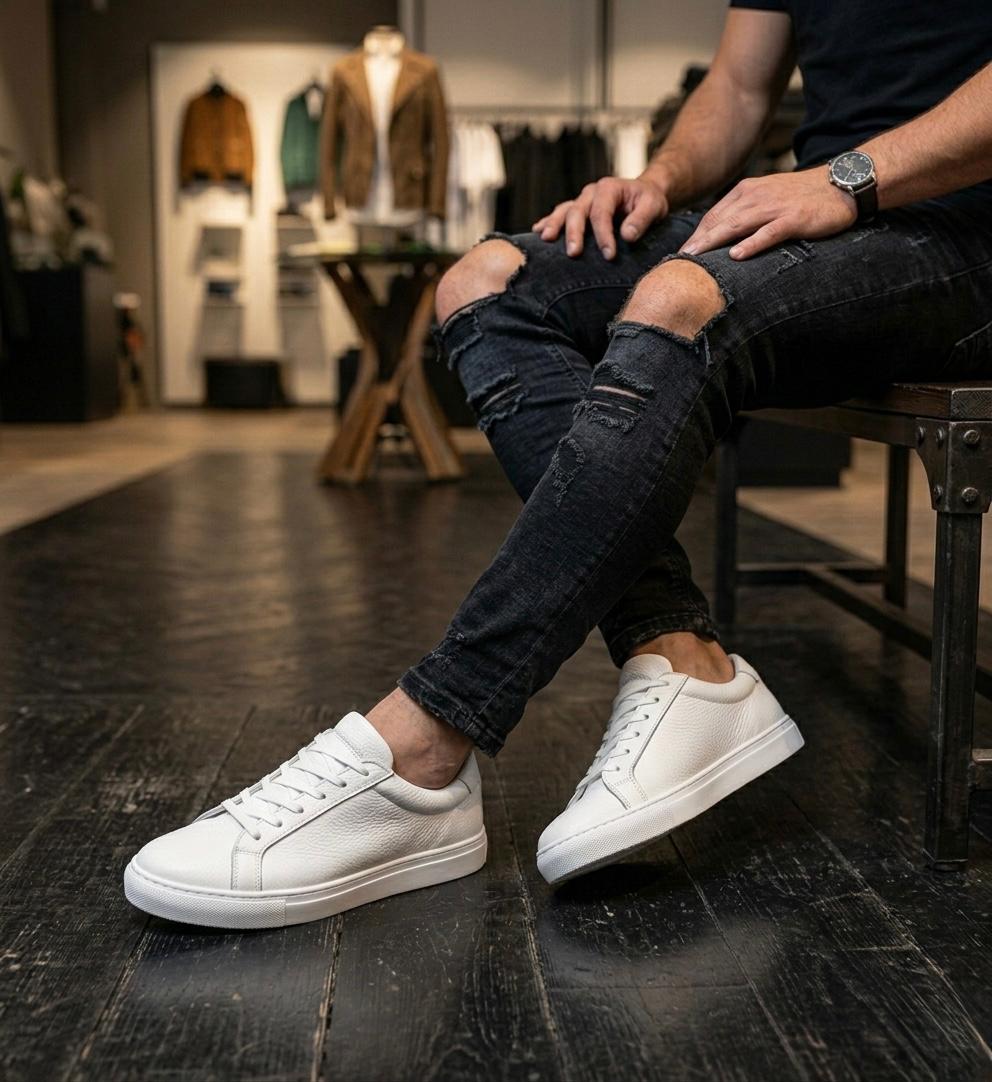 4253 Hakiki Deri Erkek Casual