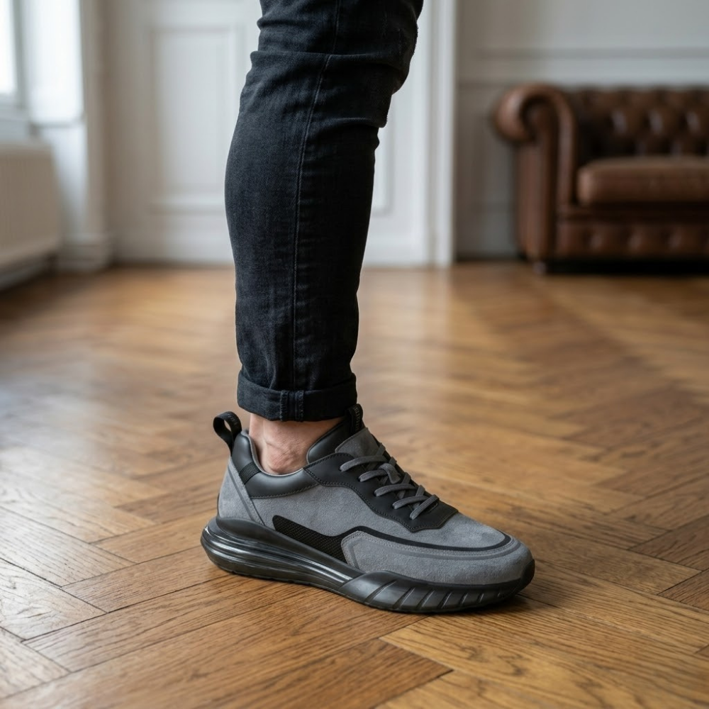 2028 Nubuk Hakiki Deri Erkek Sneakers