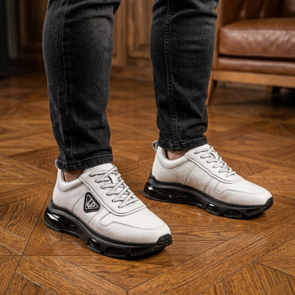 2027 Hakiki Deri Erkek Sneakers