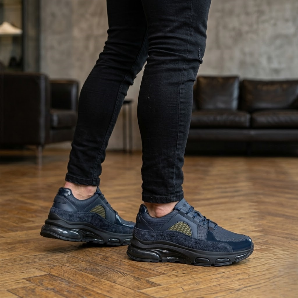 2021 Hakiki Deri Erkek Sneakers
