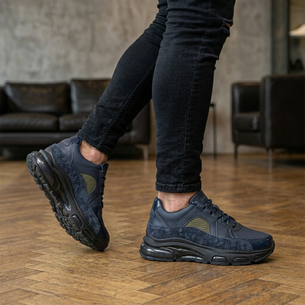 2021 Hakiki Deri Erkek Sneakers