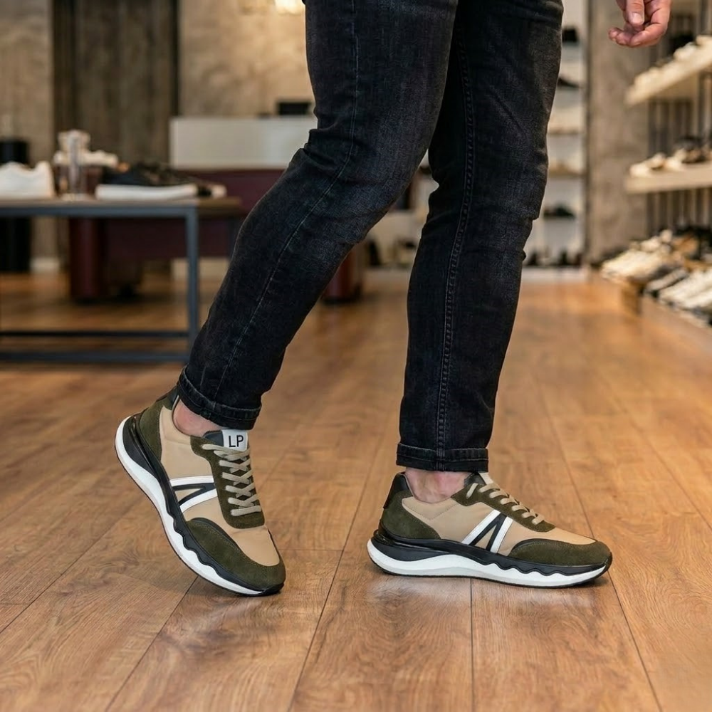2031 Hakiki Deri Erkek Sneakers