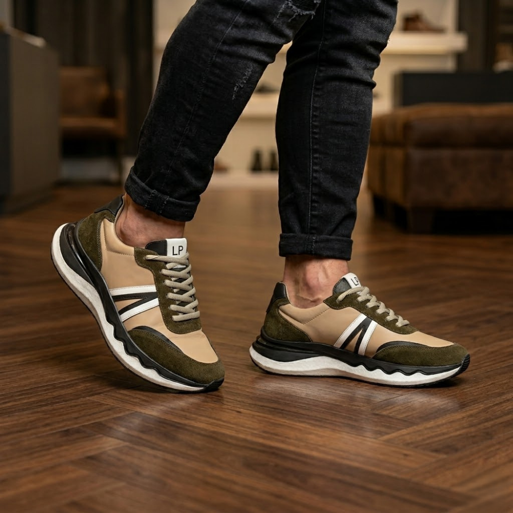 2031 Hakiki Deri Erkek Sneakers
