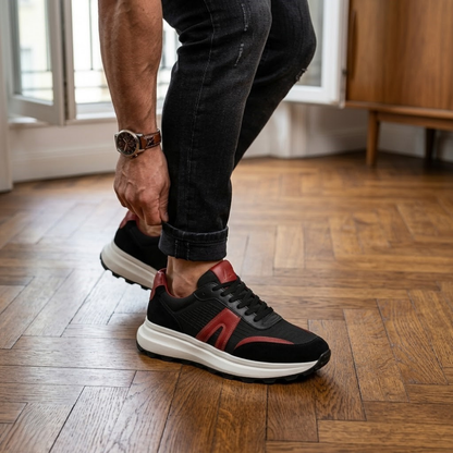 2031  Hakiki Deri Erkek Sneakers Eva