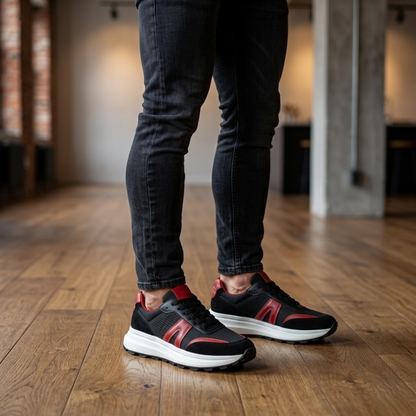 2031  Hakiki Deri Erkek Sneakers Eva