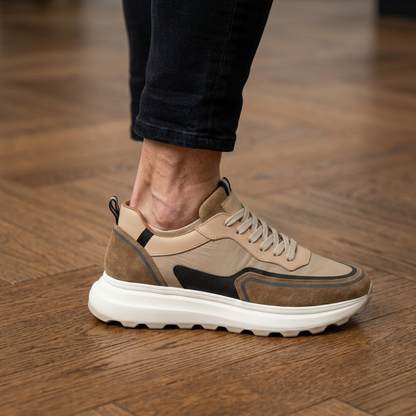 2028 Nubuk Hakiki Deri Erkek Sneakers Eva